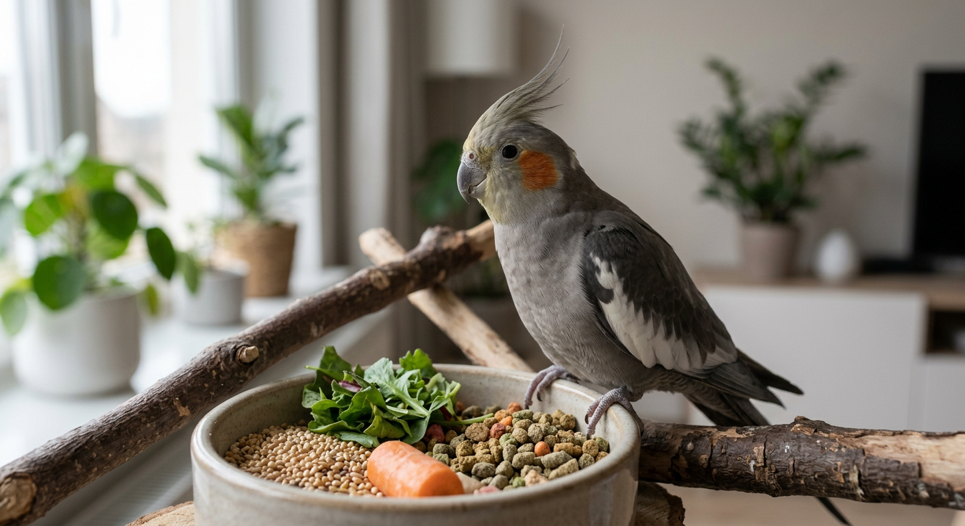 alimentation callopsitte — Les carences en vitamines chez la callopsitte : signes, causes et solutions pour une alimentation équilibrée