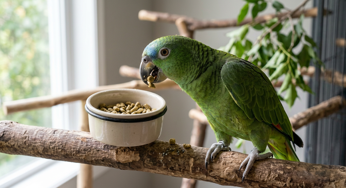 comment evite que votre perroquet ne sois carence en vitamine