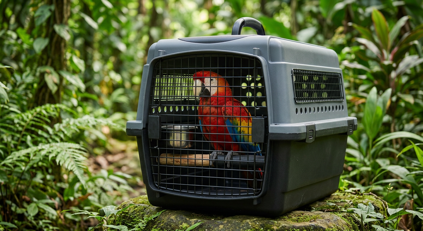Comparatif détaillé : Les meilleures cages de transport pour perroquets et oiseaux exotiques