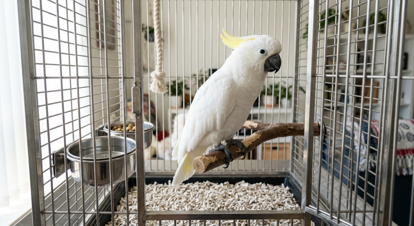 Nettoyage de cage de perroquet : Le guide complet pour une hygiène irréprochable et la santé de votre oiseau