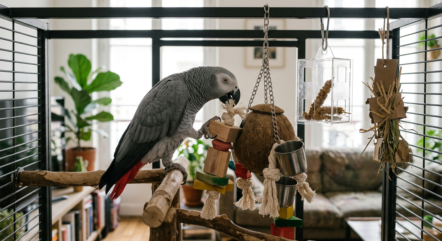 Jouets pour Perroquets : Le Guide Essentiel pour un Compagnon Heureux et Stimulé