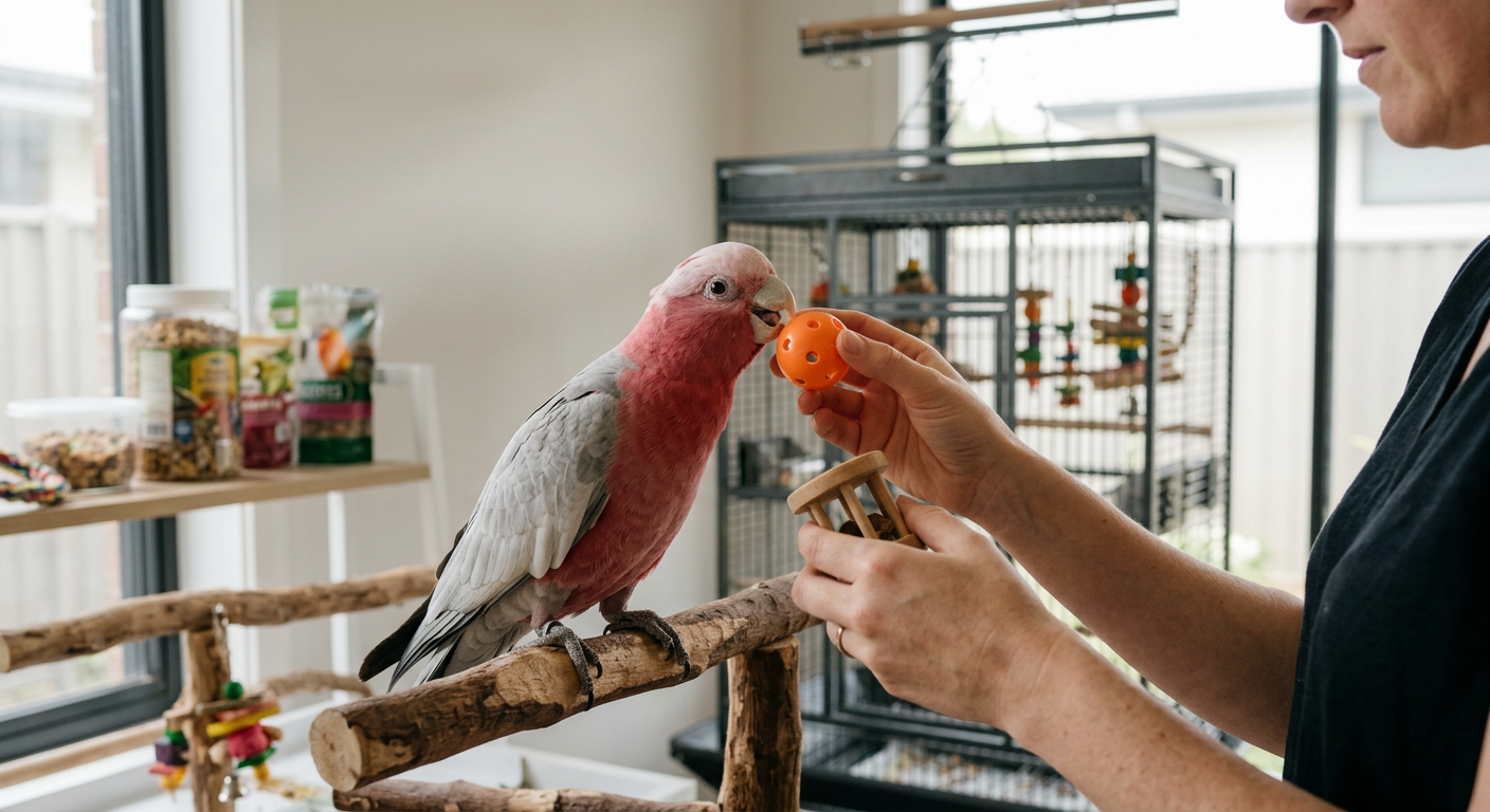 perroquet cacatoès — Le Cacatoès : Personnalité exubérante et besoins spécifiques pour un compagnon épanoui